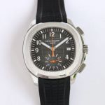 PATEK PHILIPPE Aquanaut  Steel Gray Chronograph Flyback Dial Watch